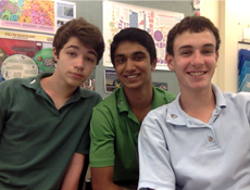 Saager Jain, Zachary Shevin, Tristan Wille
