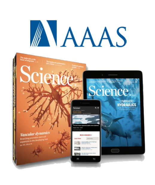 AAAS logo and Science