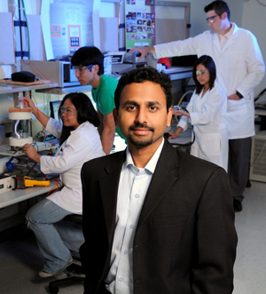Magesh Thiyagarajan in Lab