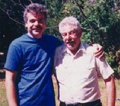 Paul Sanberg and his dad, Bernard Sanberg