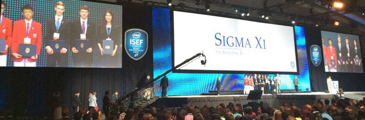 Intel ISEF Stage