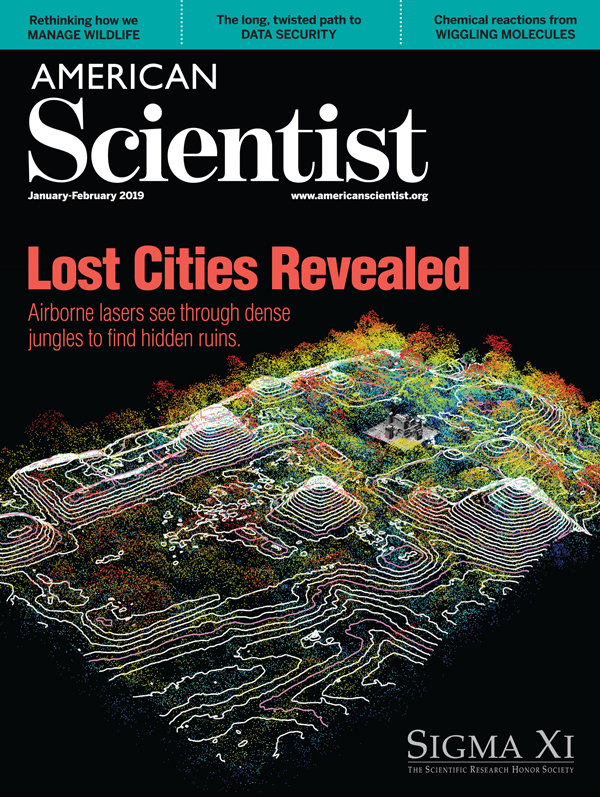 January-February 2019 American Scientist cover