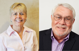 Linda Meadows and George Atkinson