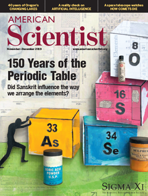 American Scientist November-December 2019 cover