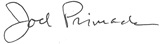 Joel Primack signature Joel Primack signature