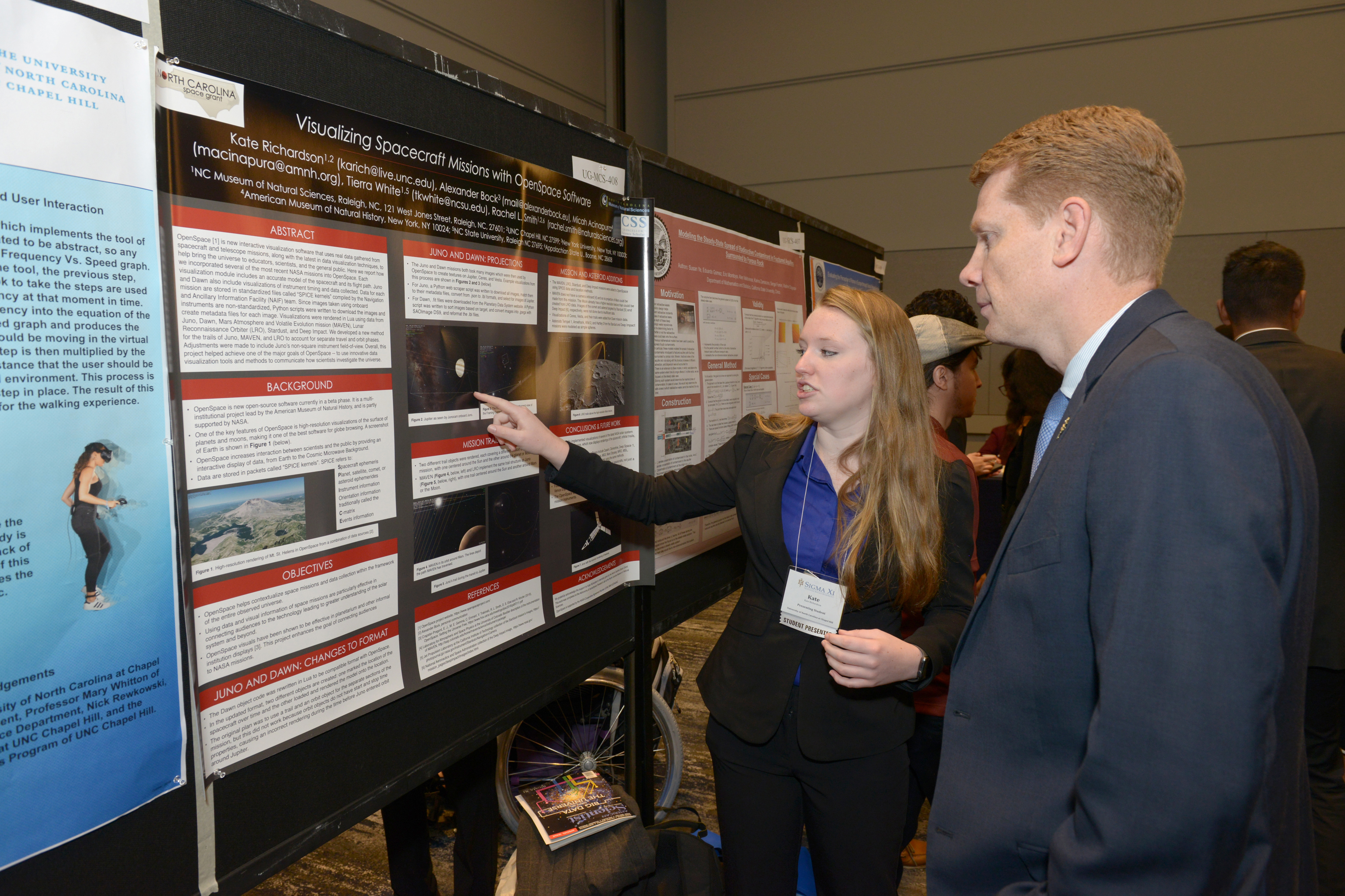 Kate Richardson of University of North Carolina at Chapel HIll