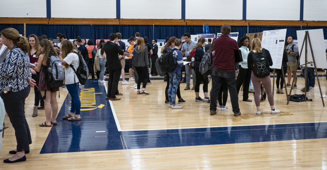 Poster session at the Northeast Regional Sigma Xi Conference