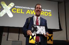 Robert Frederick Accepts 2018 EXCEL Awards