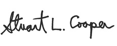 Stuart L. Cooper signature