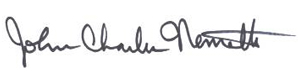 John Nemeth Signature John Nemeth Signature