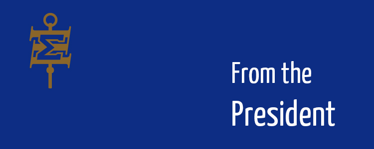From the President banner  From the President banner