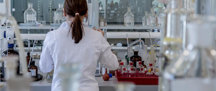 Female Scientist in the lab  Female Scientist in the lab